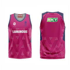 Next Print Ipl Rajasthan Royals Printed Basketball Jersey - Next Print