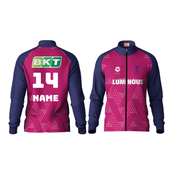 Next Print Ipl Rajasthan Royals Printed jacket Jersey - Next Print