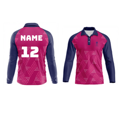 Next Print Ipl Rajasthan Royals Printed polo collar Jersey - Next Print