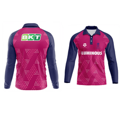 Next Print Ipl Rajasthan Royals Printed polo collar Jersey - Next Print