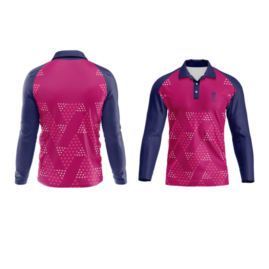 Next Print Ipl Rajasthan Royals Printed polo collar Jersey - Next Print