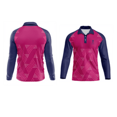 Next Print Ipl Rajasthan Royals Printed polo collar Jersey - Next Print