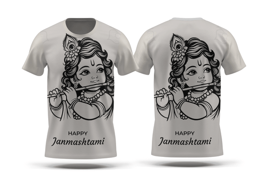Next Print Krishna janmashtami Printed Tshirt - Next Print