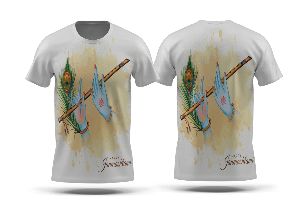 Next Print Krishna janmashtami Printed Tshirt - Next Print