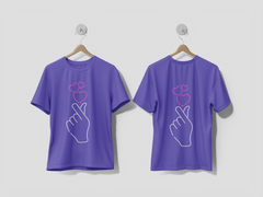 Next Print Love Neon Signs Style Text Vector Printed t-shirt - Next Print