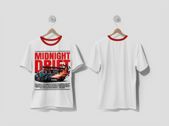 Next Print Midnight Drift Legend Car Printed t-shirt - Next Print