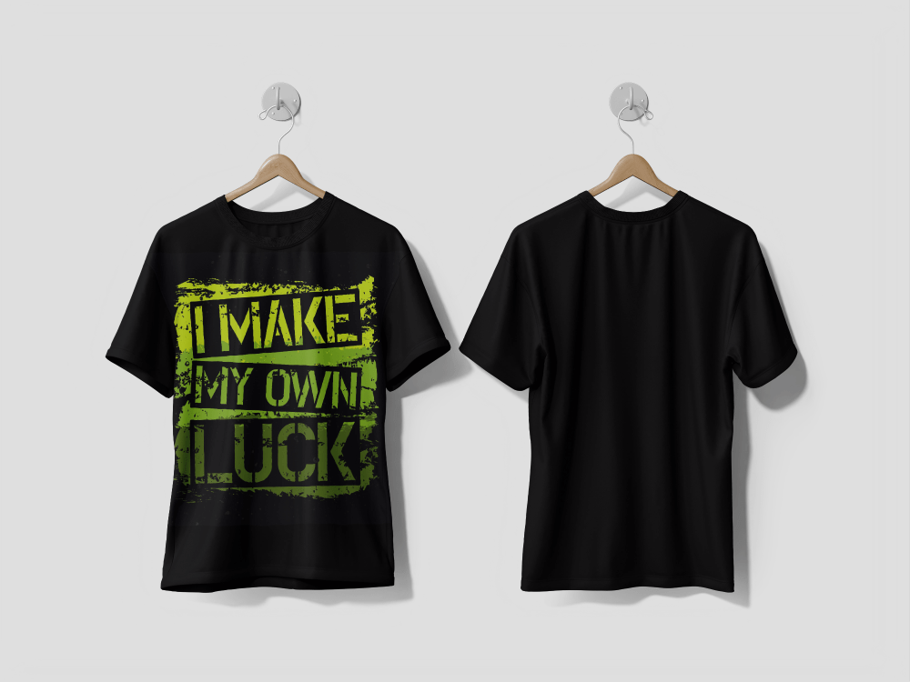 Next Print Motivational poster printed t-shirt - Next Print