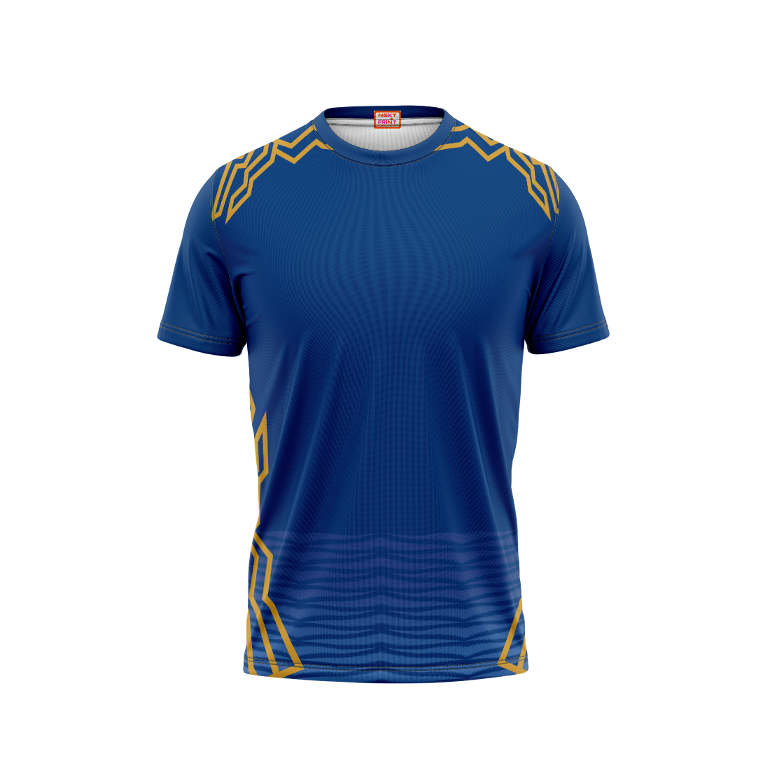 Next Print Mumbai Jersey Printed Round Neck T-Shirt. - Next Print