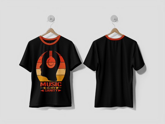 Next Print Music Design Printed T-shirts - Next Print