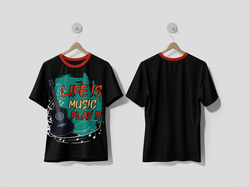 Next Print Music T-shirt Design Printed T-shirts - Next Print