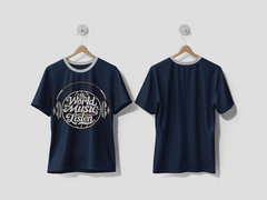 Next Print MUSIC WORLD HAS MUSIC FOR THOSE WHO LISTEN TYPOGRAPHY DESIGN Printed t-shirt - Next Print