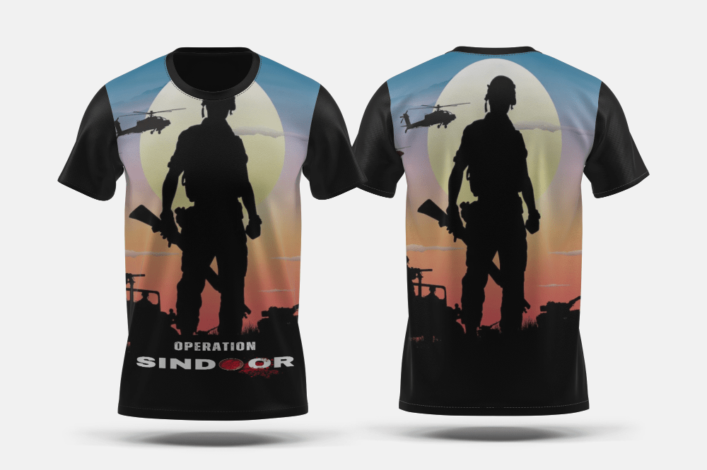 Next Print OPERATION SINDOOR PRINTED t-shirt - Next Print