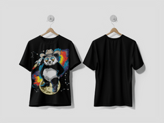 NEXT PRINT Panda in space t shirt design Printed t-shirt - Next Print