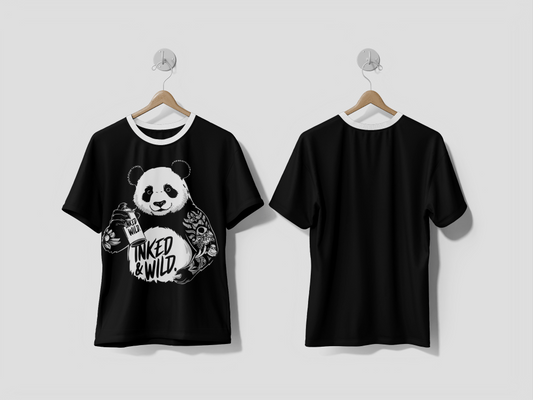 NEXT PRINT Panda streetwear T shirt design Printed t-shirt - Next Print