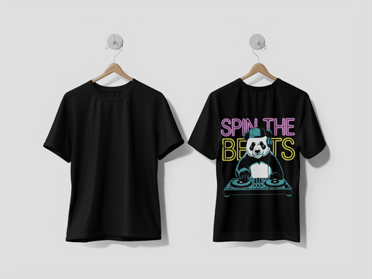 Next Print Panda streetwear T shirt design Printed T-shirts - Next Print