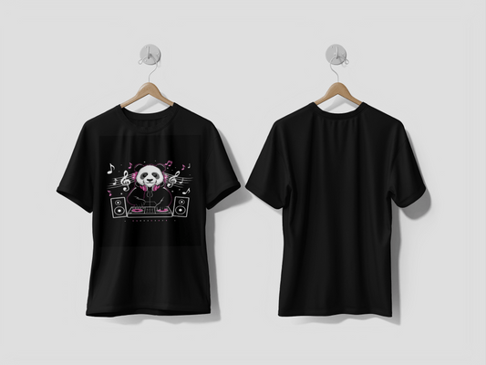 Next Print Panda streetwear t-shirt Design Printed T-shirts - Next Print