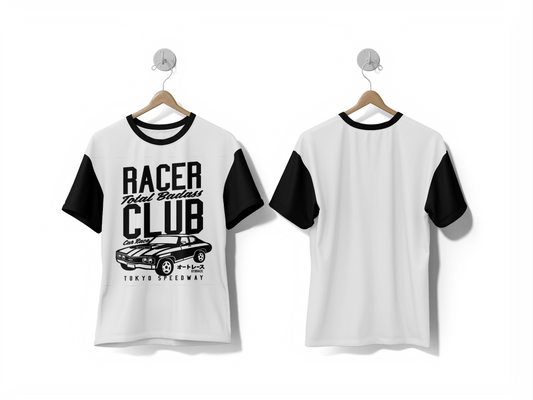 Next Print Racer Club design printed t-shirt - Next Print