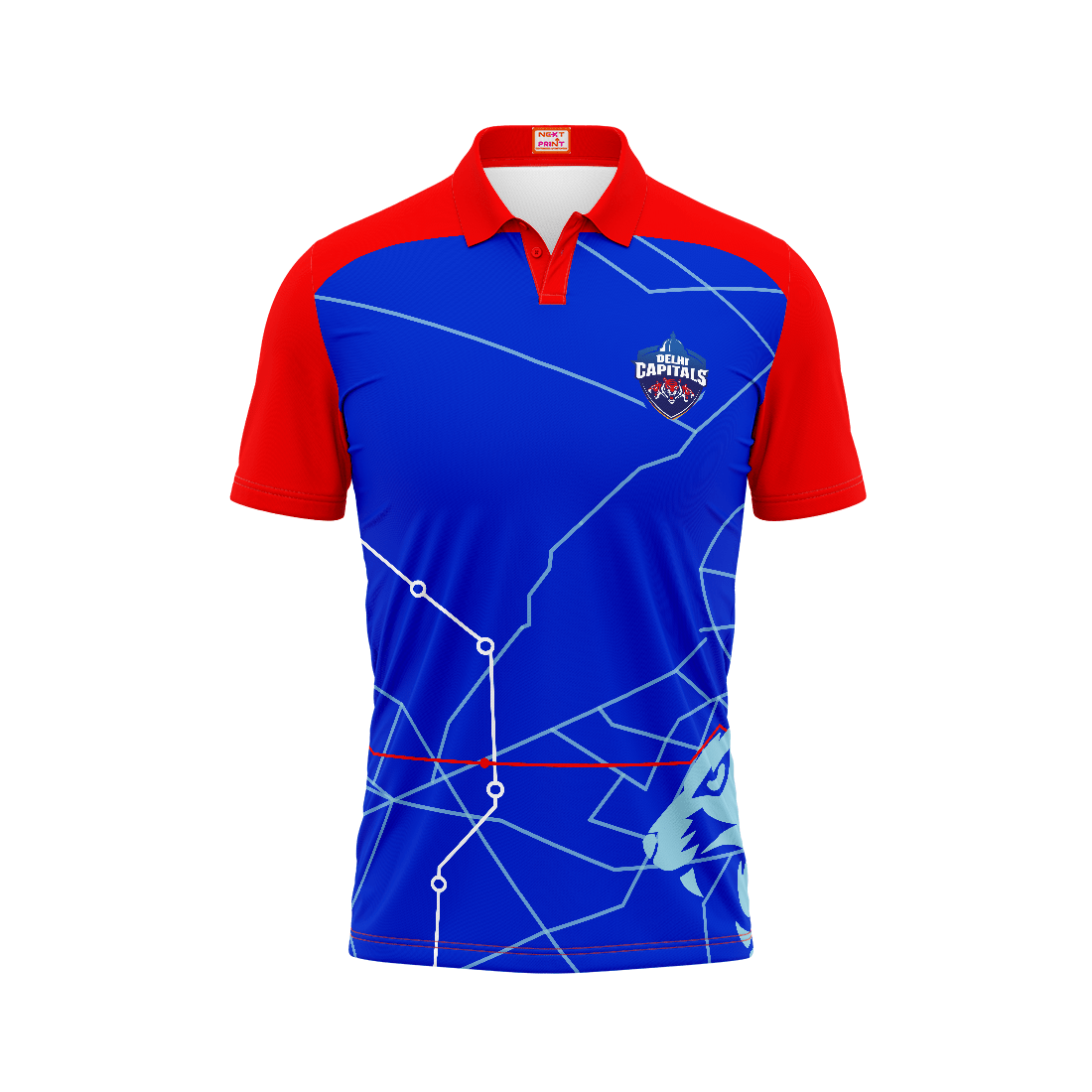 Next Print RajasthanCustom Cricket Jerseys NP060001 (Copy) - Next Print