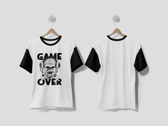 NEXT PRINT Screaming Gorilla in headphones Gorilla game over Humor card t-shirt composition hand drawn style print Vector illustration Free Fire Design t-shirt - Next Print