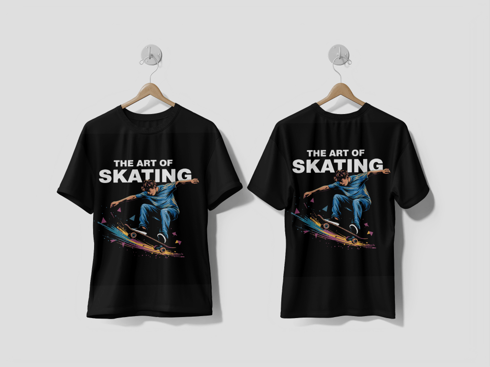 Next Print Skating t shirt design Printed t-shirt - Next Print