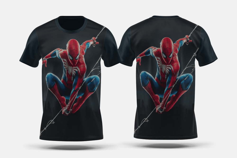 Next Print SPIDER - MAN Cartoon Printed jerseys - Next Print