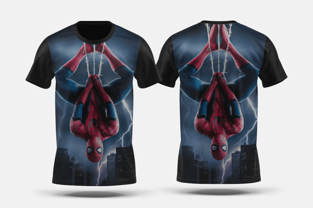 Next Print SPIDER - MAN Cartoon Printed jerseys - Next Print