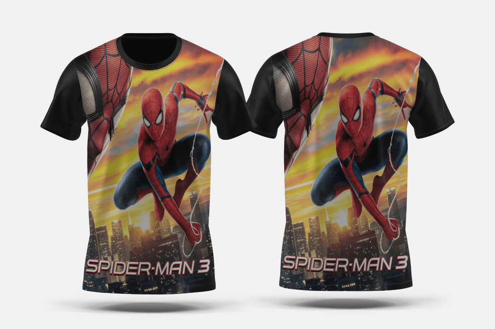 Next Print SPIDER - MAN Cartoon Printed jerseys - Next Print