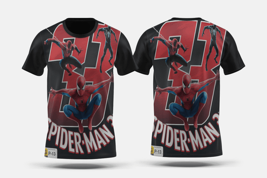 Next Print SPIDER - MAN Cartoon Printed jerseys - Next Print