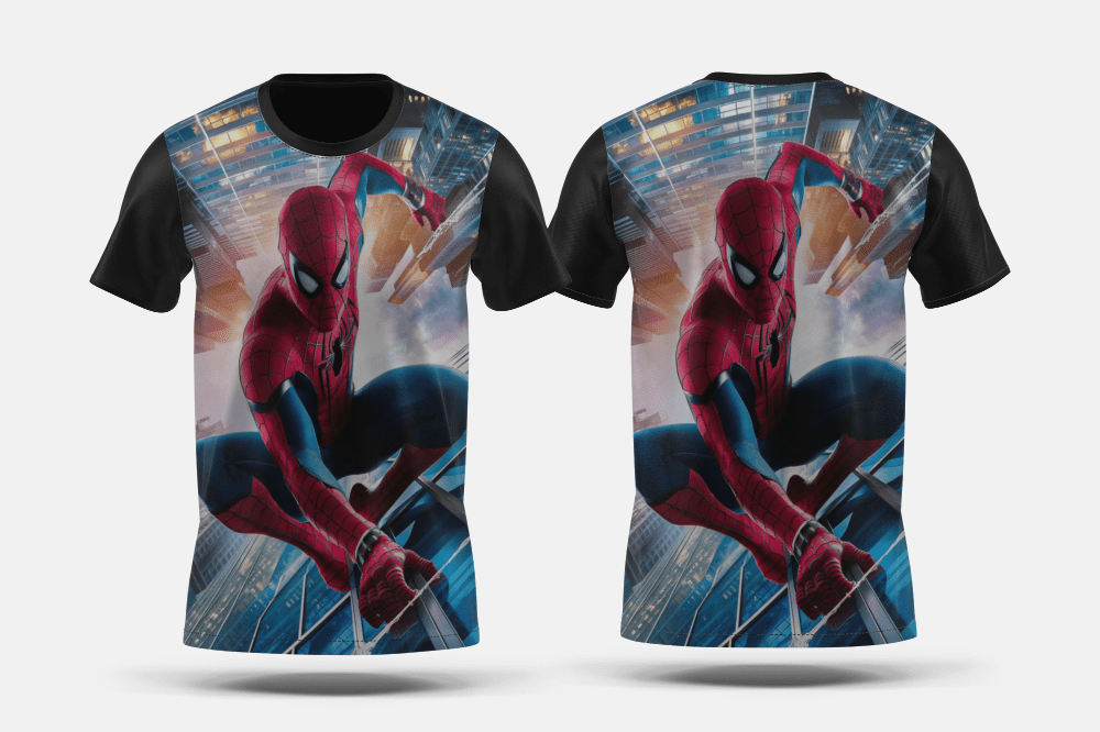 Next Print SPIDER - MAN Cartoon Printed jerseys - Next Print