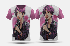 Next Print Sticker SUGA BTS singer on stage vector art Printed t-shirt - Next Print
