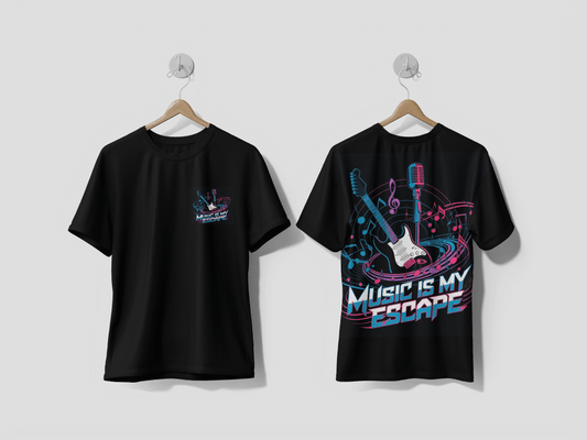Next Print T shirt design musical them Printed T-shirts - Next Print