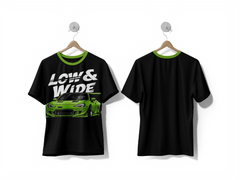 Next Print T-shirt design on a Japanese high performance car illustration design printed t-shirt - Next Print
