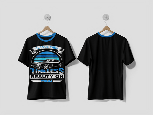 Next Print T-shirt Design template Car Typography vector illustration printed t-shirt - Next Print