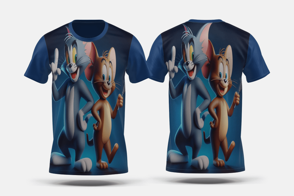 Next Print TOM&JERREY Cartoon Printed jerseys - Next Print