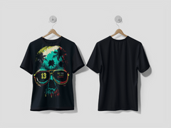 Next Print Vector Adventure graphic with skull printed t-shirt - Next Print