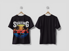 Next Print Vintage hawaii surfing label printed t-shirt - Next Print