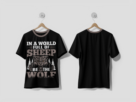NEXT PRINT Wolf t-shirt design - Next Print