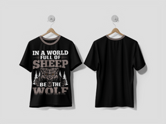 NEXT PRINT Wolf t-shirt design - Next Print