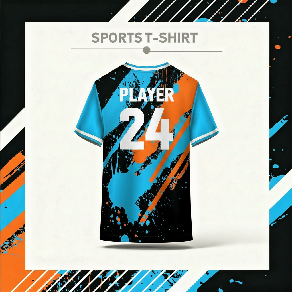NextPrint custom sports jersey for cricket and football teams