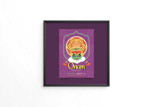 Onam frame - Next Print