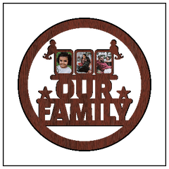 Our Family Wall Frame - Next Print