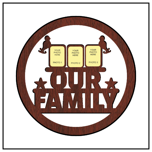 Our Family Wall Frame - Next Print