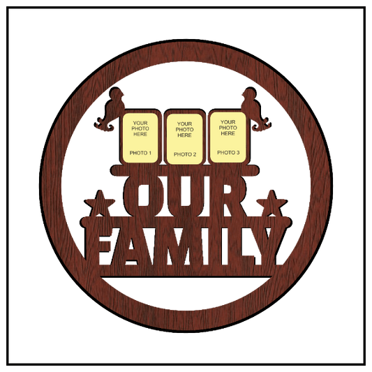 Our Family Wall Frame - Next Print