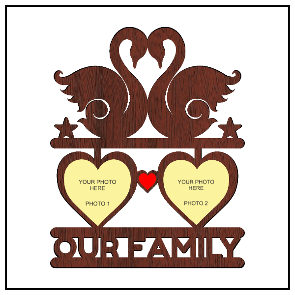 Our Family Wall Frame - Next Print