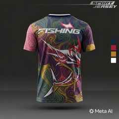 Custom Fishing T-Shirt for Men – Premium Dry Fit Outdoor Wear | NextPrint India