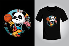 Next Print panda streetwear tshirt design