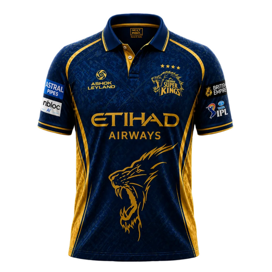 Next print Custom Cricket Jersey – Personalized Name & Number | Team Sports T-Shirt | Sublimation Printed Jersey India