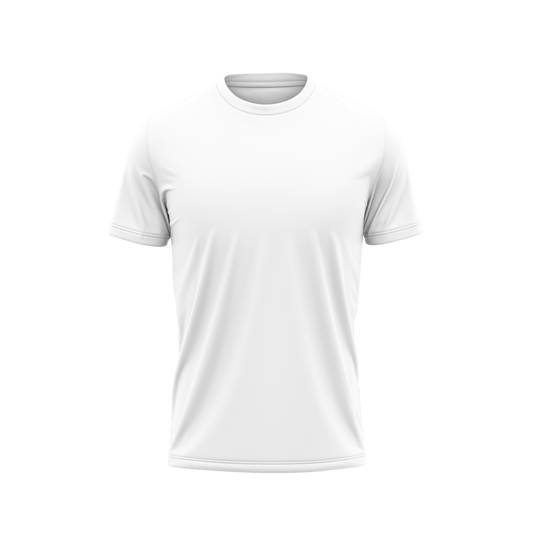 Plain Round neck White Tshirt With Your Own Photo ,Name and Town Name Printed.