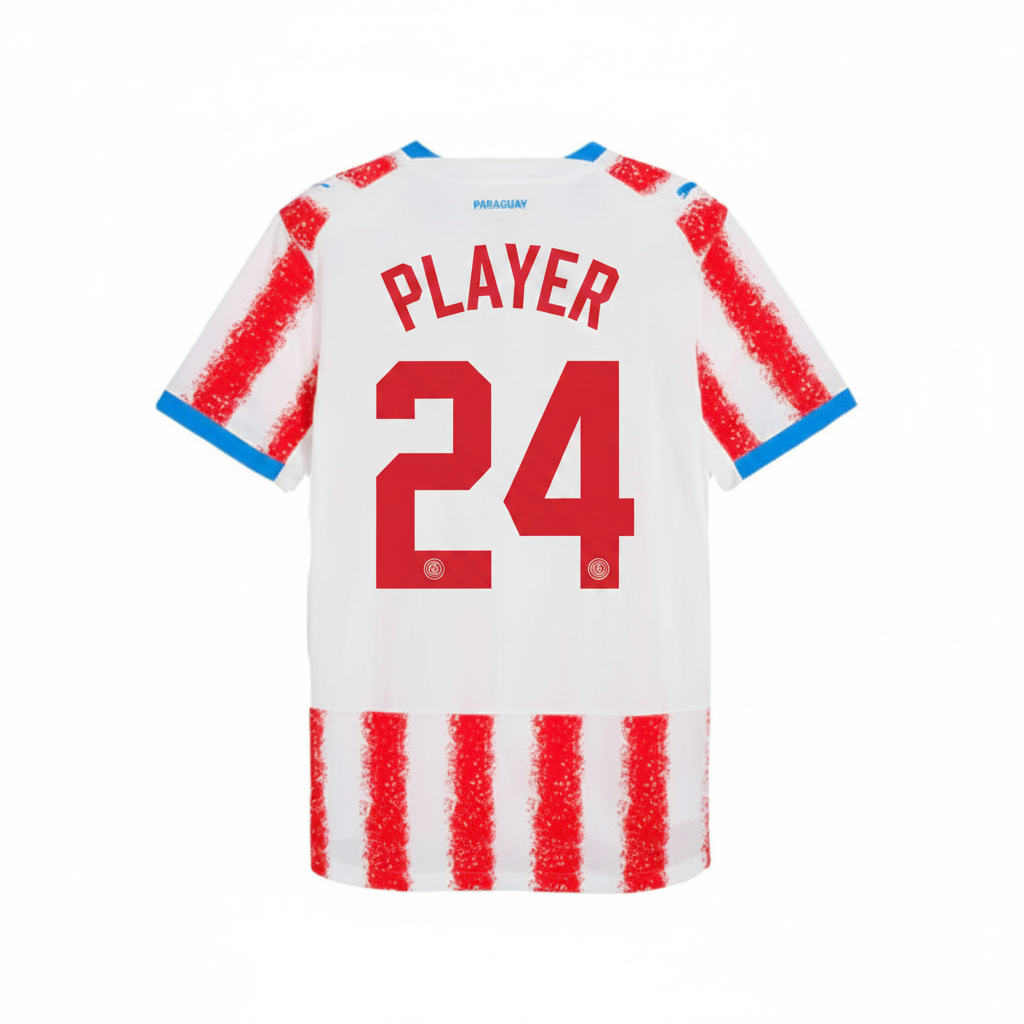 Custom Portugal style football jersey with personalized name and number