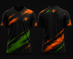 Pride of India Himalayas to ocean tricolor jersey